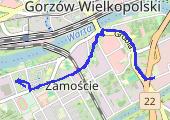 Trasa z dnia 2015-01-20 08:32 - mapa trasy gps - nordic walking