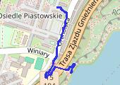 Trasa z dnia 2015-01-20 10:28 - mapa trasy gps - spacer