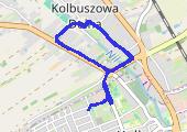 Trasa z dnia 2015-01-21 17:52 - mapa trasy gps - bieganie