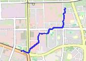 Trasa z dnia 2015-01-22 10:29 - mapa trasy gps - marsz