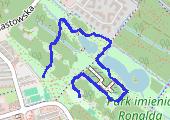 Trasa z dnia 2015-01-24 08:58 - mapa trasy gps - bieganie