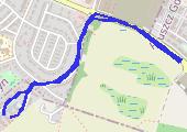 Trasa z dnia 2015-01-24 18:39 - mapa trasy gps - bieganie