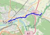 Trasa z dnia 2015-01-25 08:08 - mapa trasy gps - marsz
