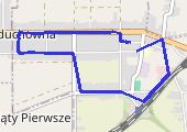 Trasa z dnia 2015-01-25 19:08 - mapa trasy gps - marsz