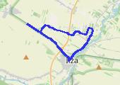 Trasa z dnia 2012-12-25 20:42 - mapa trasy gps - bieganie