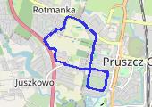 Trasa z dnia 2015-01-26 09:29 - mapa trasy gps - bieganie