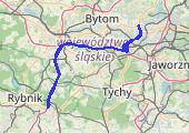 Trasa z dnia 2012-10-21 17:31 - mapa trasy gps - motocykl