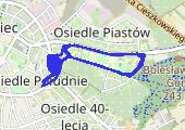 Trasa z dnia 2015-01-26 17:49 - mapa trasy gps - marsz
