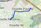 Trasa z dnia 2015-01-27 15:04 - mapa trasy gps - marsz