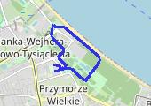 Trasa z dnia 2015-01-28 18:27 - mapa trasy gps - bieganie