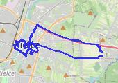 Trasa z dnia 2015-01-28 16:37 - mapa trasy gps - rower trekkingowy