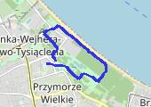 Trasa z dnia 2015-01-29 18:20 - mapa trasy gps - bieganie