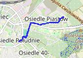Trasa z dnia 2015-01-31 07:47 - mapa trasy gps - marsz