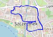 Trasa z dnia 2015-01-27 20:59 - mapa trasy gps - spacer