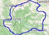 Trasa z dnia 2015-02-01 15:41 - mapa trasy gps - rower trekkingowy
