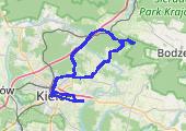 Trasa z dnia 2015-02-01 15:59 - mapa trasy gps - rower trekkingowy