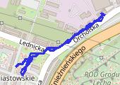 Trasa z dnia 2015-02-03 11:58 - mapa trasy gps - spacer