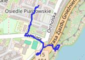 Trasa z dnia 2015-02-05 09:47 - mapa trasy gps - spacer