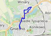 Trasa z dnia 2015-02-06 10:50 - mapa trasy gps - rower górski
