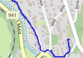 Trasa z dnia 2015-02-08 20:24 - mapa trasy gps - spacer