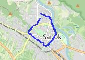 Trasa z dnia 2015-02-08 19:47 - mapa trasy gps - bieganie