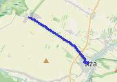 Trasa z dnia 2012-12-30 19:59 - mapa trasy gps - bieganie