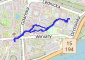 Trasa z dnia 2015-02-09 17:36 - mapa trasy gps - spacer