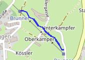 Trasa z dnia 2015-02-08 12:50 - mapa trasy gps - snowboard