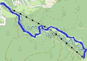 Trasa z dnia 2015-02-09 14:52 - mapa trasy gps - snowboard