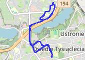 Trasa z dnia 2015-02-11 18:22 - mapa trasy gps - rower górski
