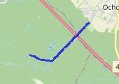 Trasa z dnia 2015-02-13 09:10 - mapa trasy gps - bieganie