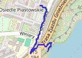 Trasa z dnia 2015-02-13 17:36 - mapa trasy gps - spacer