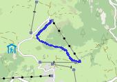 Trasa z dnia 2015-02-11 10:52 - mapa trasy gps - snowboard