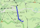 Trasa z dnia 2015-02-11 11:05 - mapa trasy gps - snowboard