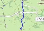 Trasa z dnia 2015-02-11 12:36 - mapa trasy gps - snowboard