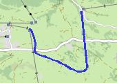 Trasa z dnia 2015-02-11 13:43 - mapa trasy gps - snowboard