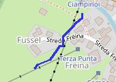 Trasa z dnia 2015-02-13 10:20 - mapa trasy gps - snowboard