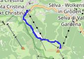 Trasa z dnia 2015-02-13 10:56 - mapa trasy gps - snowboard