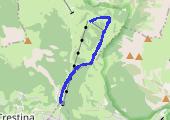 Trasa z dnia 2015-02-13 11:32 - mapa trasy gps - snowboard