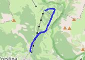 Trasa z dnia 2015-02-13 11:53 - mapa trasy gps - snowboard