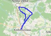 Trasa z dnia 2015-02-14 15:13 - mapa trasy gps - rower górski