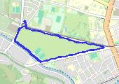 Trasa z dnia 2015-02-14 17:01 - mapa trasy gps - bieganie