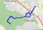 Trasa z dnia 2015-02-15 16:12 - mapa trasy gps - bieganie