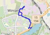 Trasa z dnia 2015-02-17 11:59 - mapa trasy gps - spacer