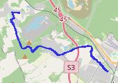 Trasa z dnia 2015-02-17 13:55 - mapa trasy gps - bieganie