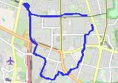 Trasa z dnia 2015-02-17 17:41 aero - mapa trasy gps - marsz