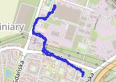 Trasa z dnia 2015-02-18 11:49 - mapa trasy gps - spacer