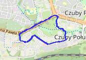 Trasa z dnia 2015-02-17 13:55 - mapa trasy gps - spacer
