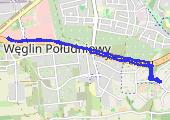 Trasa z dnia 2015-02-16 18:17 - mapa trasy gps - spacer