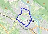 Trasa z dnia 2015-02-18 21:00 - mapa trasy gps - bieganie